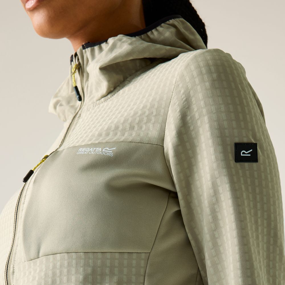 Regatta Kemilia Fleecejacke Damen parchment Produktbild 7
