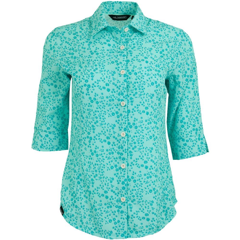 Regatta Kinnis Damen 3/4 Hemd aruba blue me Produktbild 0