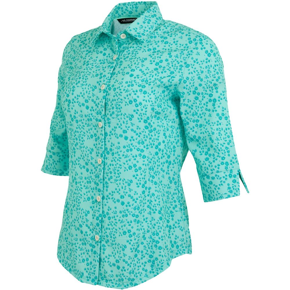 Regatta Kinnis Damen 3/4 Hemd aruba blue me Produktbild 2