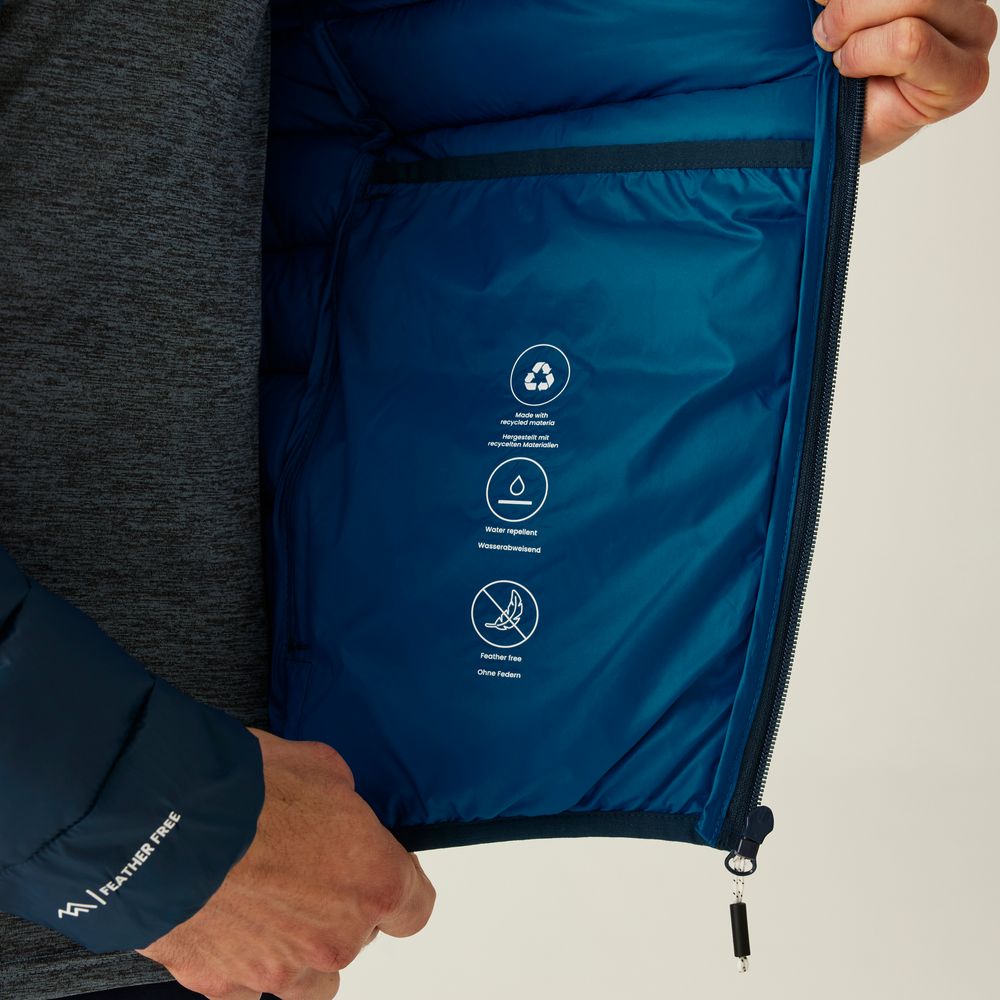 Regatta Marizion Herren Isolationsjacke moonlt denim Produktbild 6