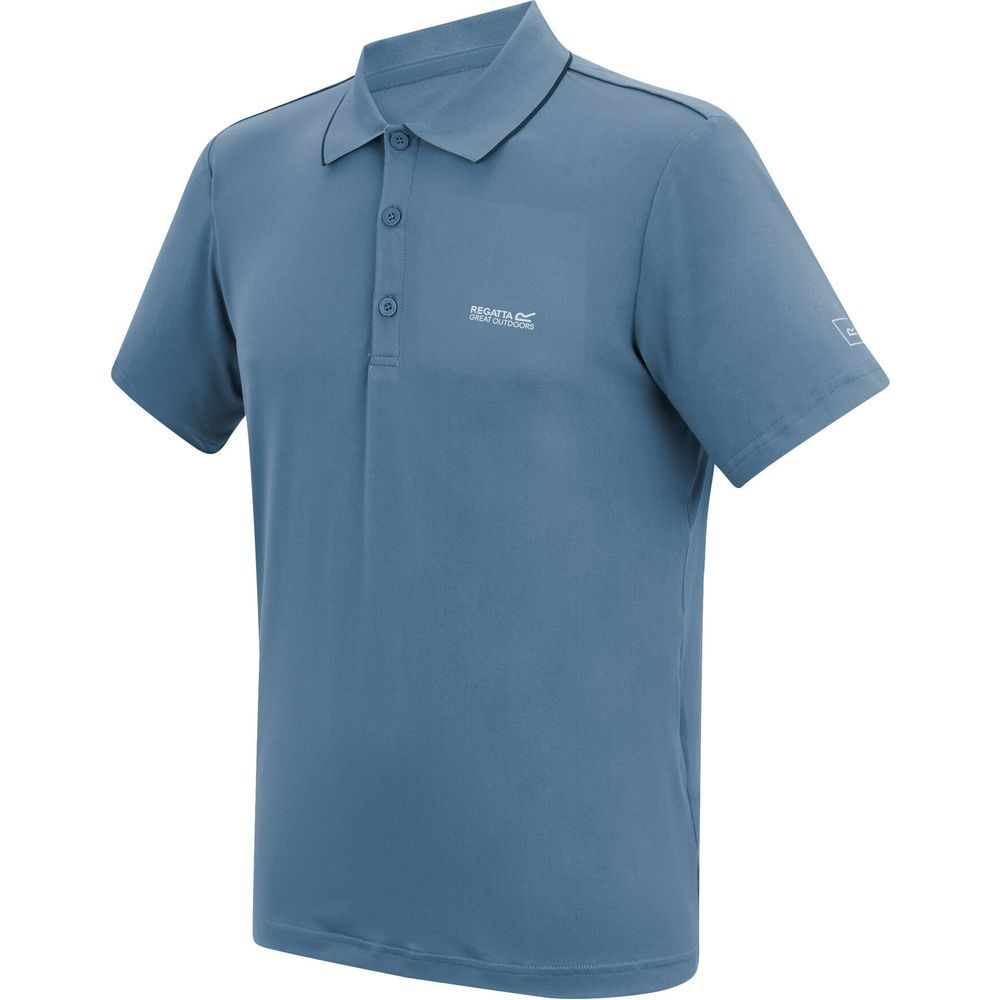 Regatta Maverik Stretch Poloshirt Herren china-blue Produktbild 2