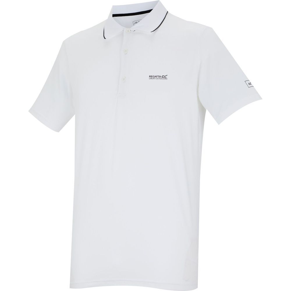 Regatta Maverik Stretch Poloshirt Herren white Produktbild 2