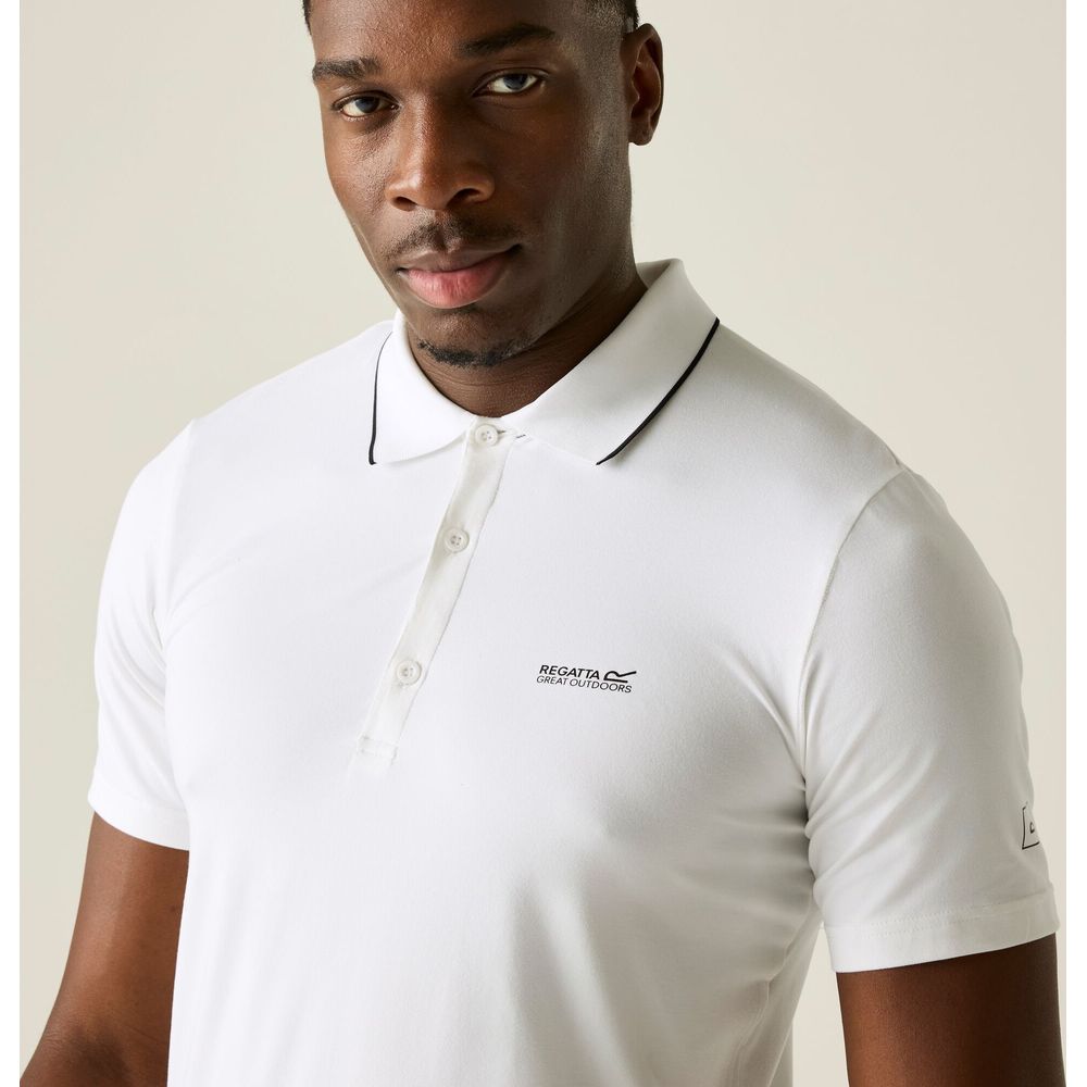 Regatta Maverik Stretch Poloshirt Herren white Produktbild 6
