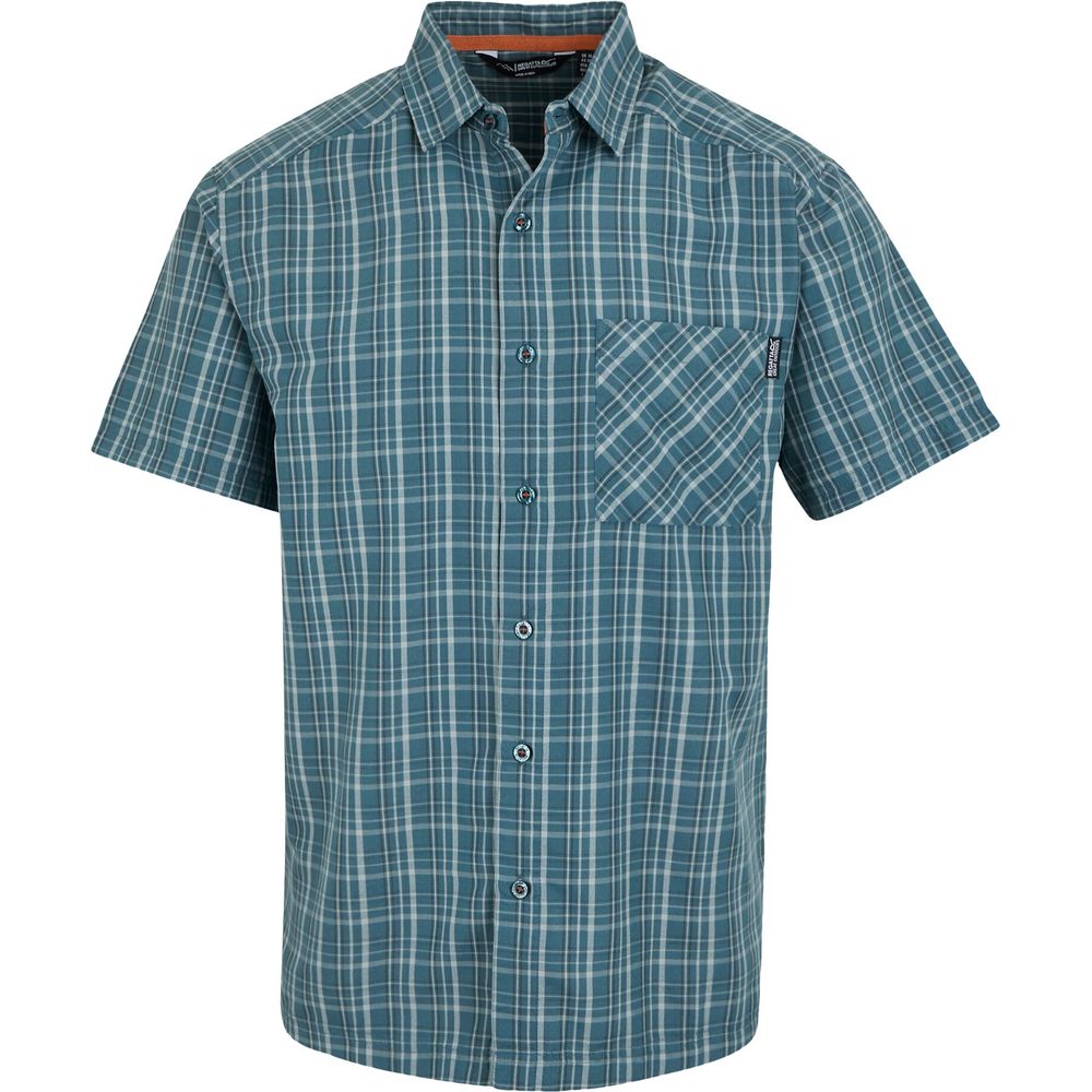 Regatta Midano IX Herren Kurzarmhemd stormy weather Produktbild 0