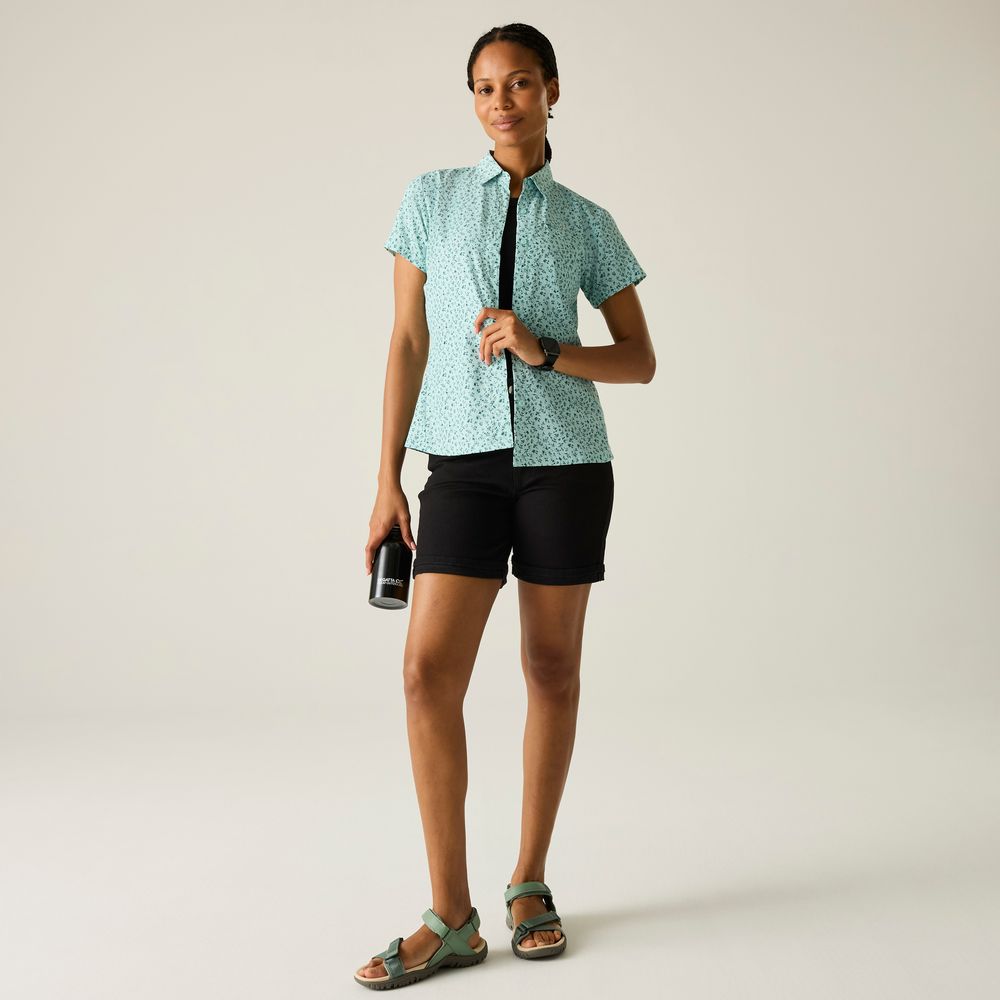 Regatta Mindano VIII T-Shirt Damen ocean petal print Produktbild 4