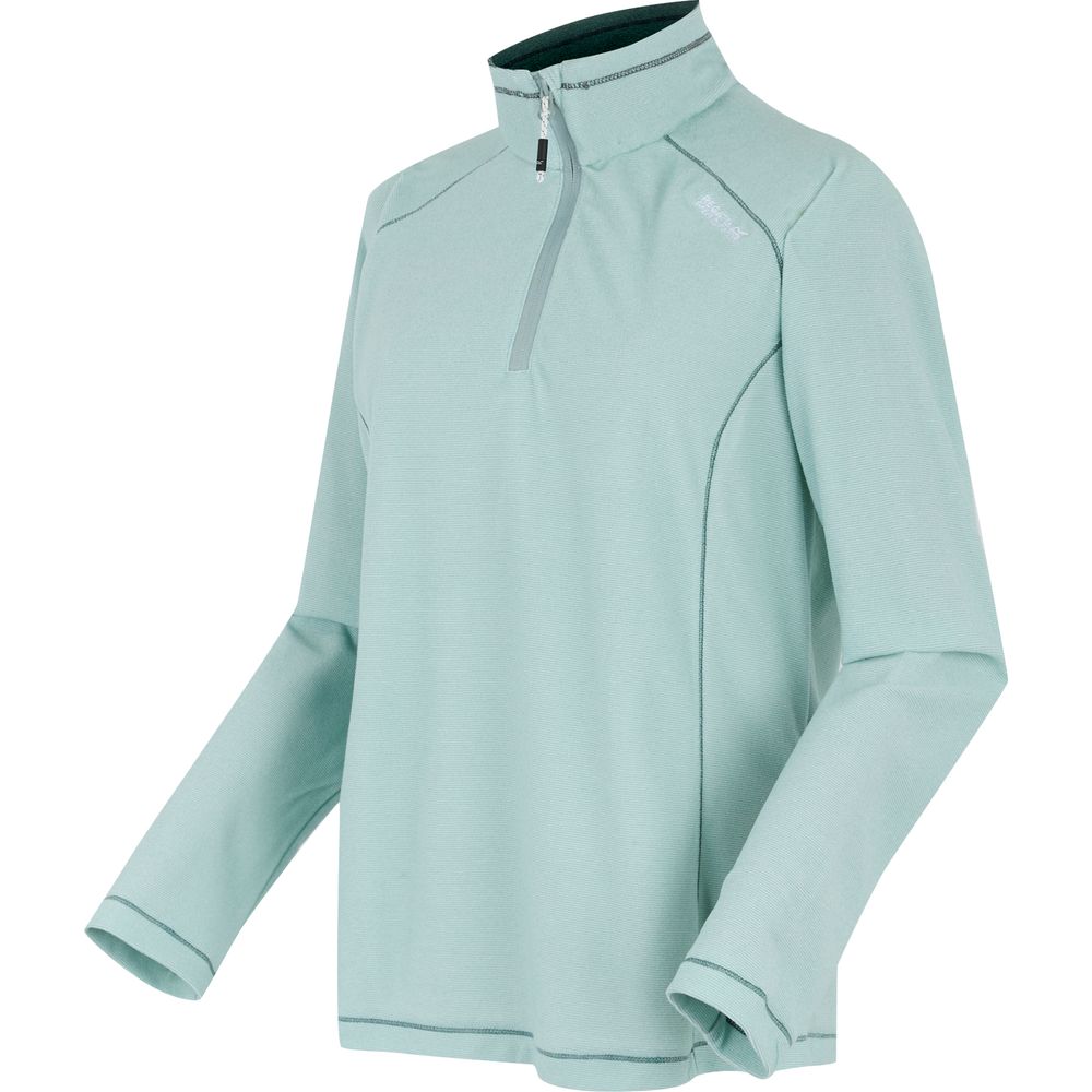 Regatta Montes Damen Fleece-Pullover green haze Produktbild 2