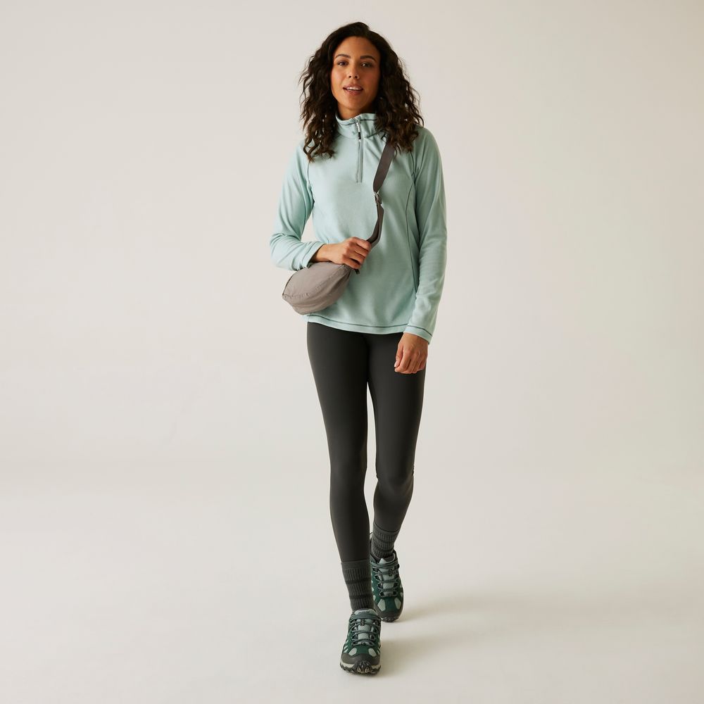 Regatta Montes Damen Fleece-Pullover green haze Produktbild 6