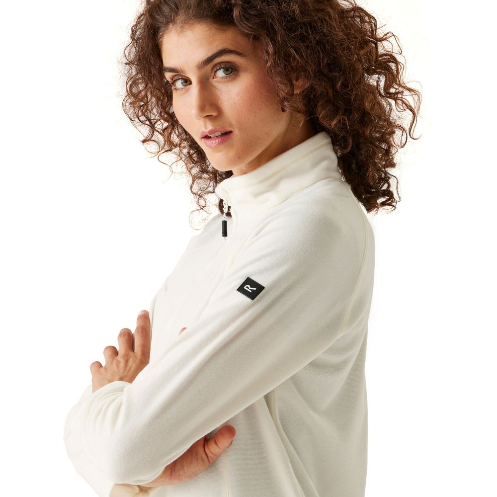 Regatta Montes Damen Fleecepullover polarbr (wht) Produktbild 5