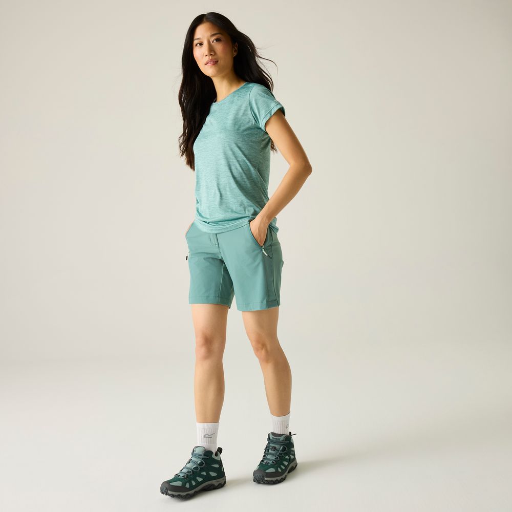 Regatta Mountain II Walking Shorts Short Damen ivy-moss Produktbild 5