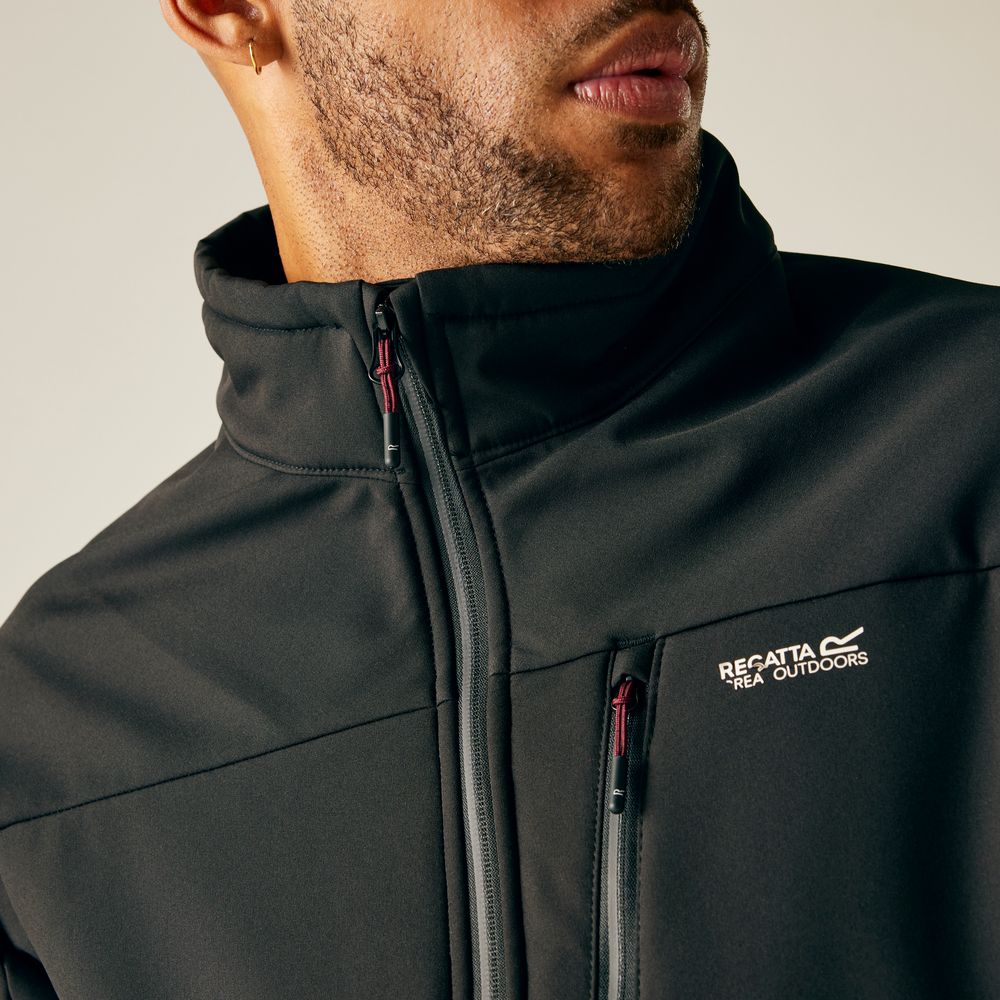 Regatta Moutdale Herren Softshelljacke black Produktbild 6