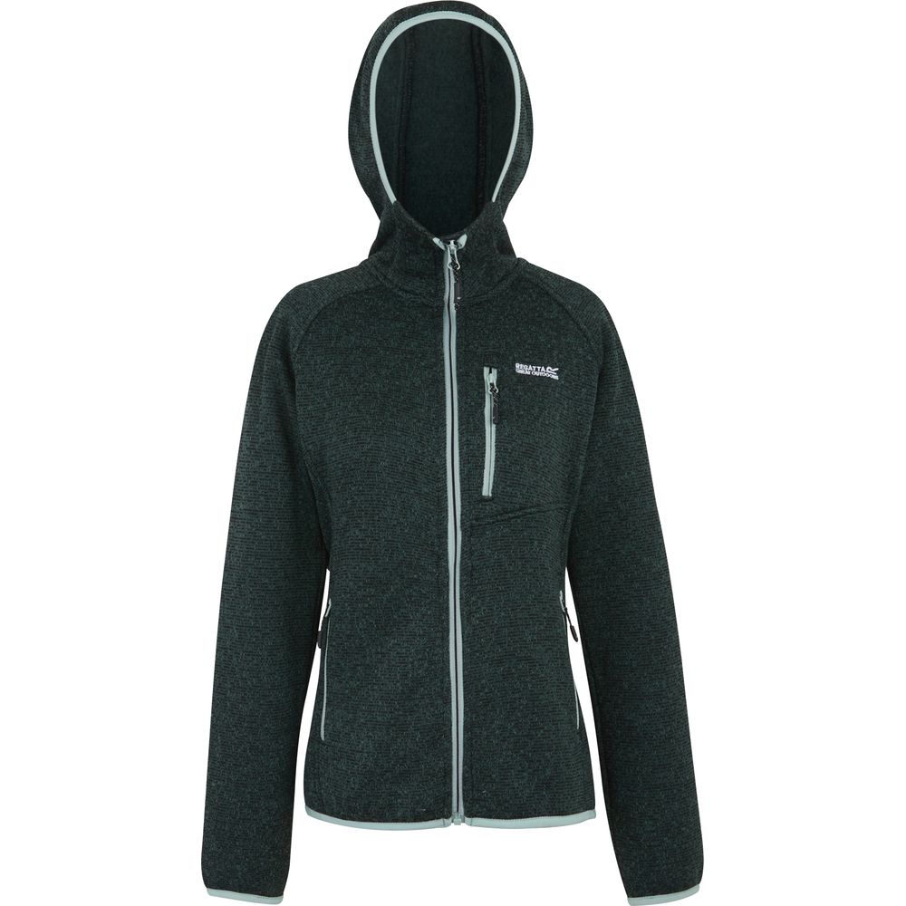 Regatta Newhill Damen Kaupzen-Fleecejacke spruce green Produktbild 0