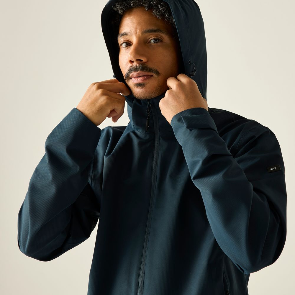 Regatta Oakhowe Regenjacke Herren night-sky Produktbild 8