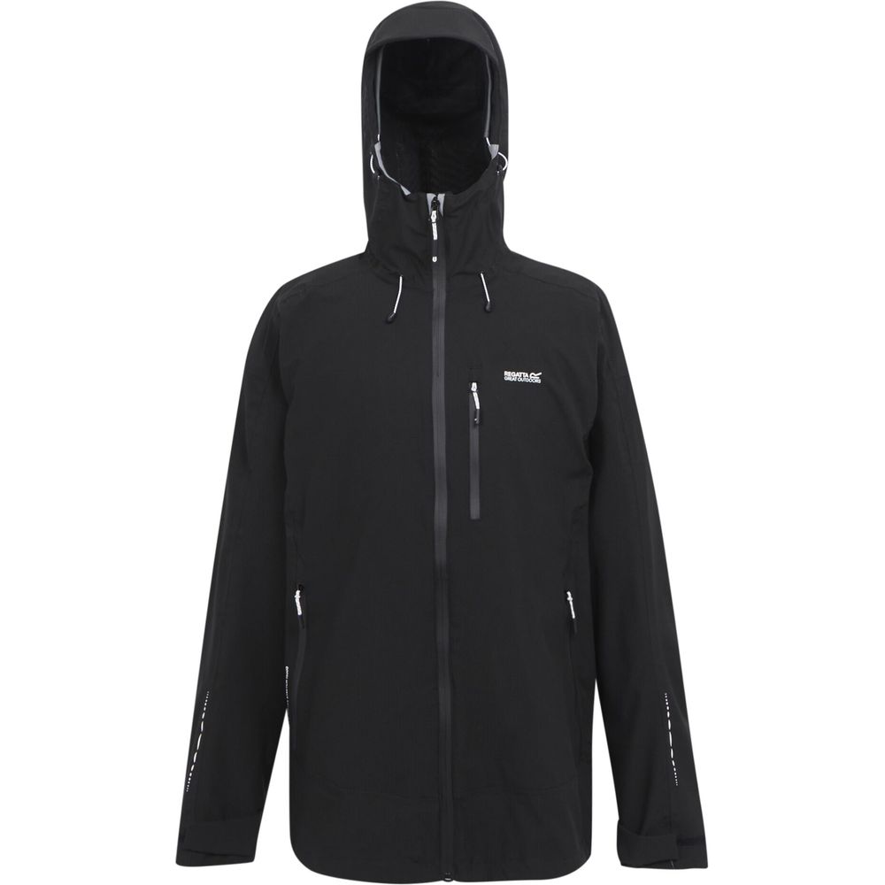 Regatta Okara Herren Hardshelljacke black Produktbild 1