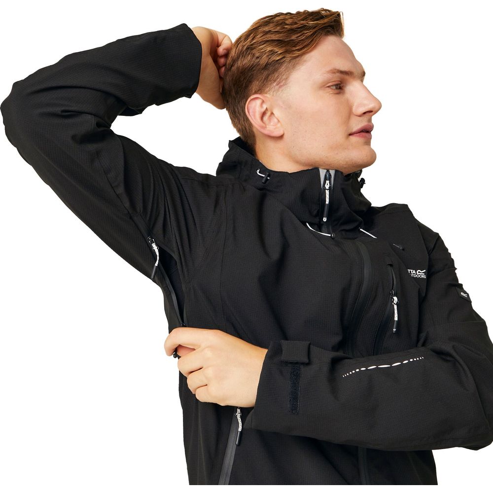 Regatta Okara Herren Hardshelljacke black Produktbild 5