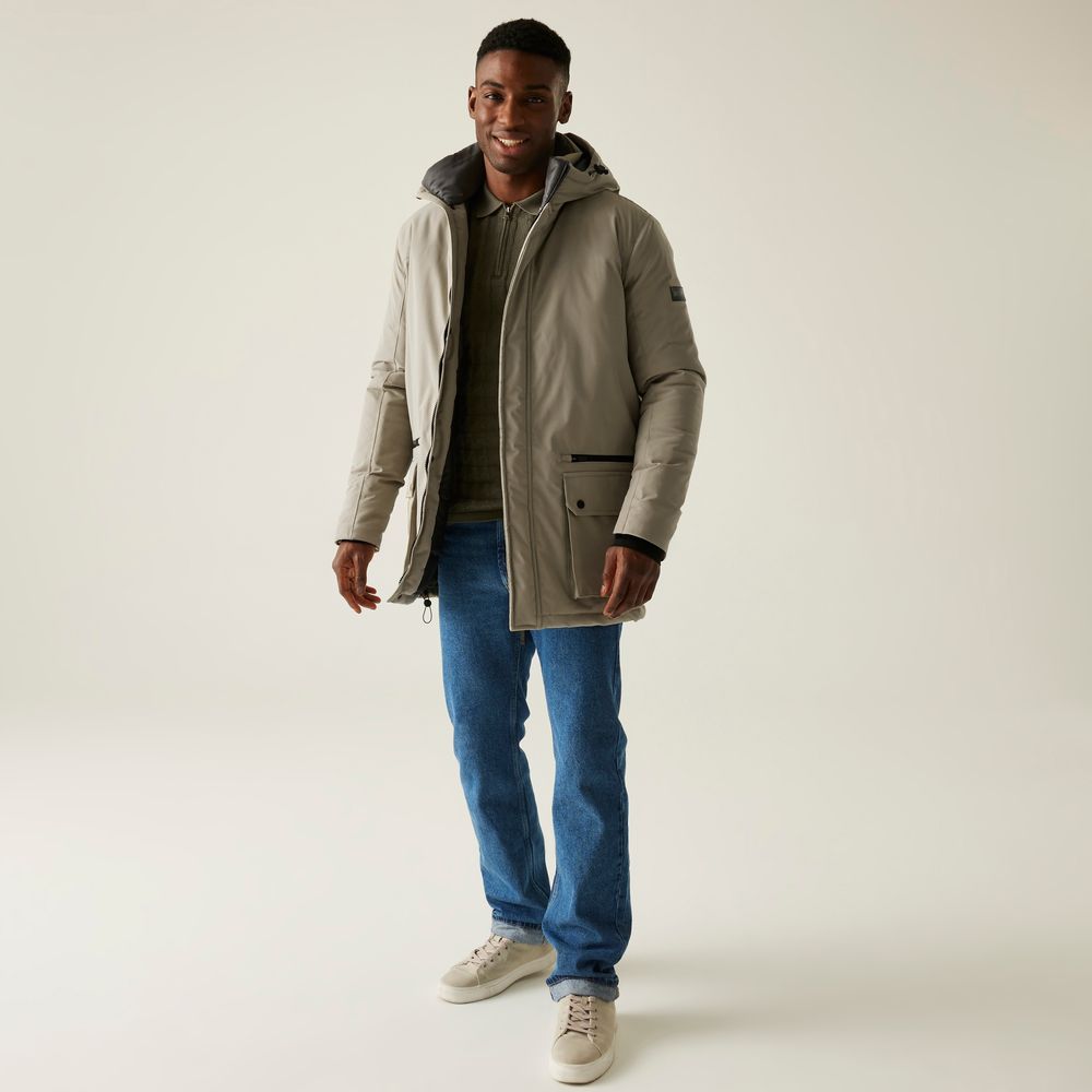 Regatta Rhodo Herren Regenjacke golden sand Produktbild 5