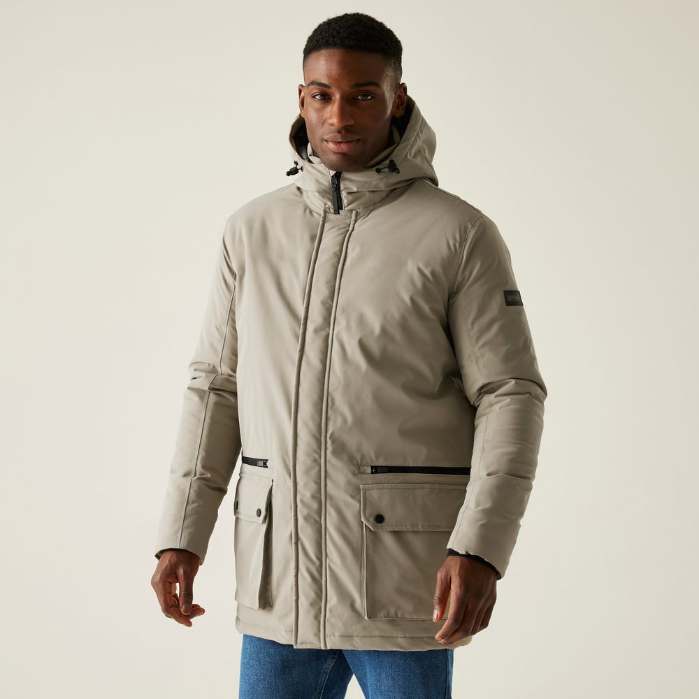 Regatta Rhodo Herren Regenjacke golden sand Produktbild 6