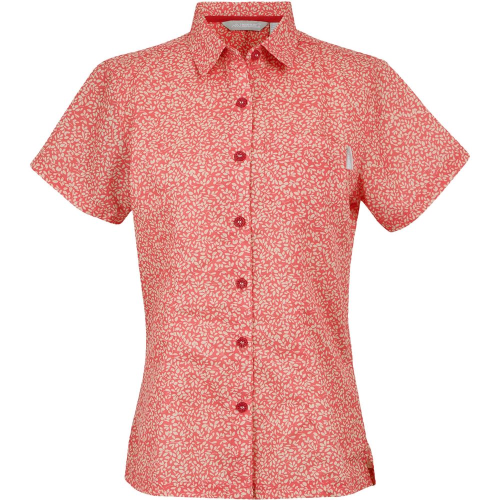 Regatta Wmn Mindano VIII Damen Kurzarmhemd peach bloom Produktbild 0