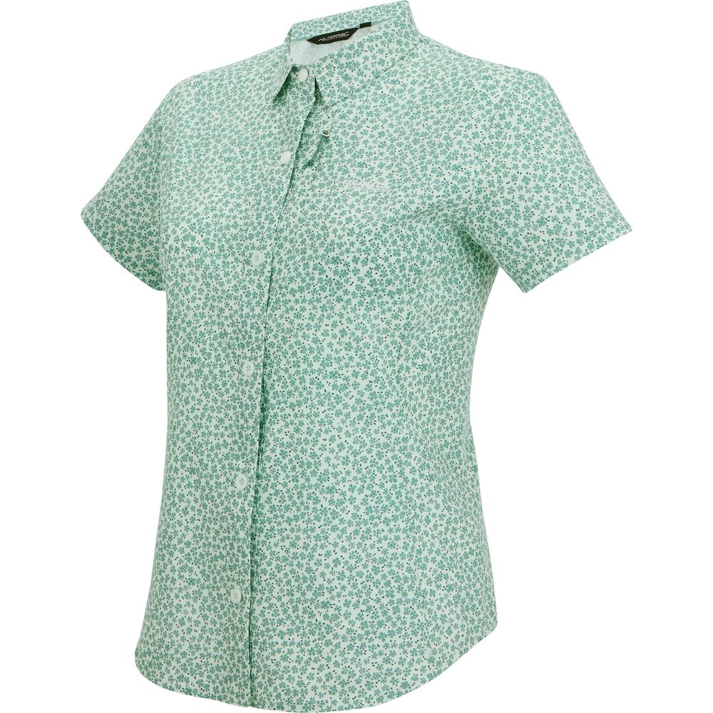 Regatta Women's Anti-Insect Travel Light Shirt Damen ocean mist blossom print Produktbild 2