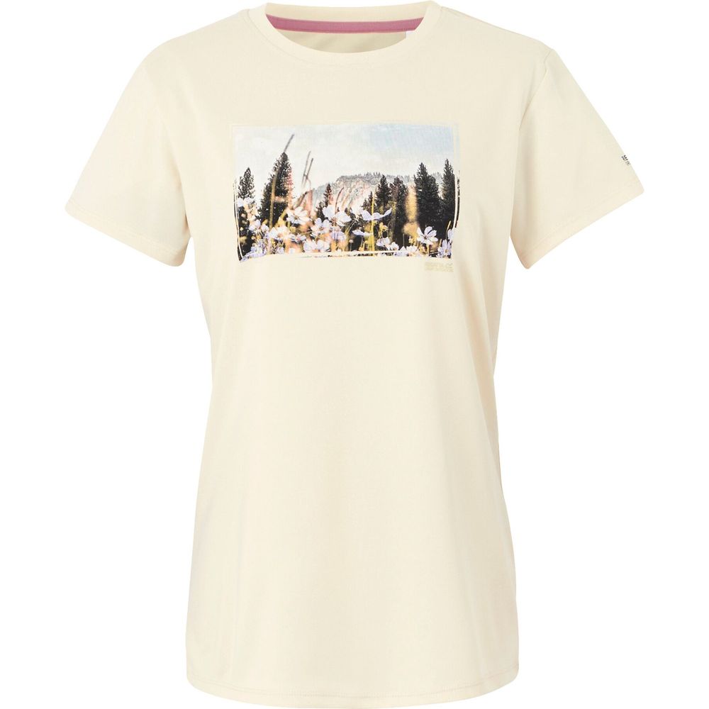 Regatta Womens Fingal IX Damen T-Shirt light vanilla Produktbild 0
