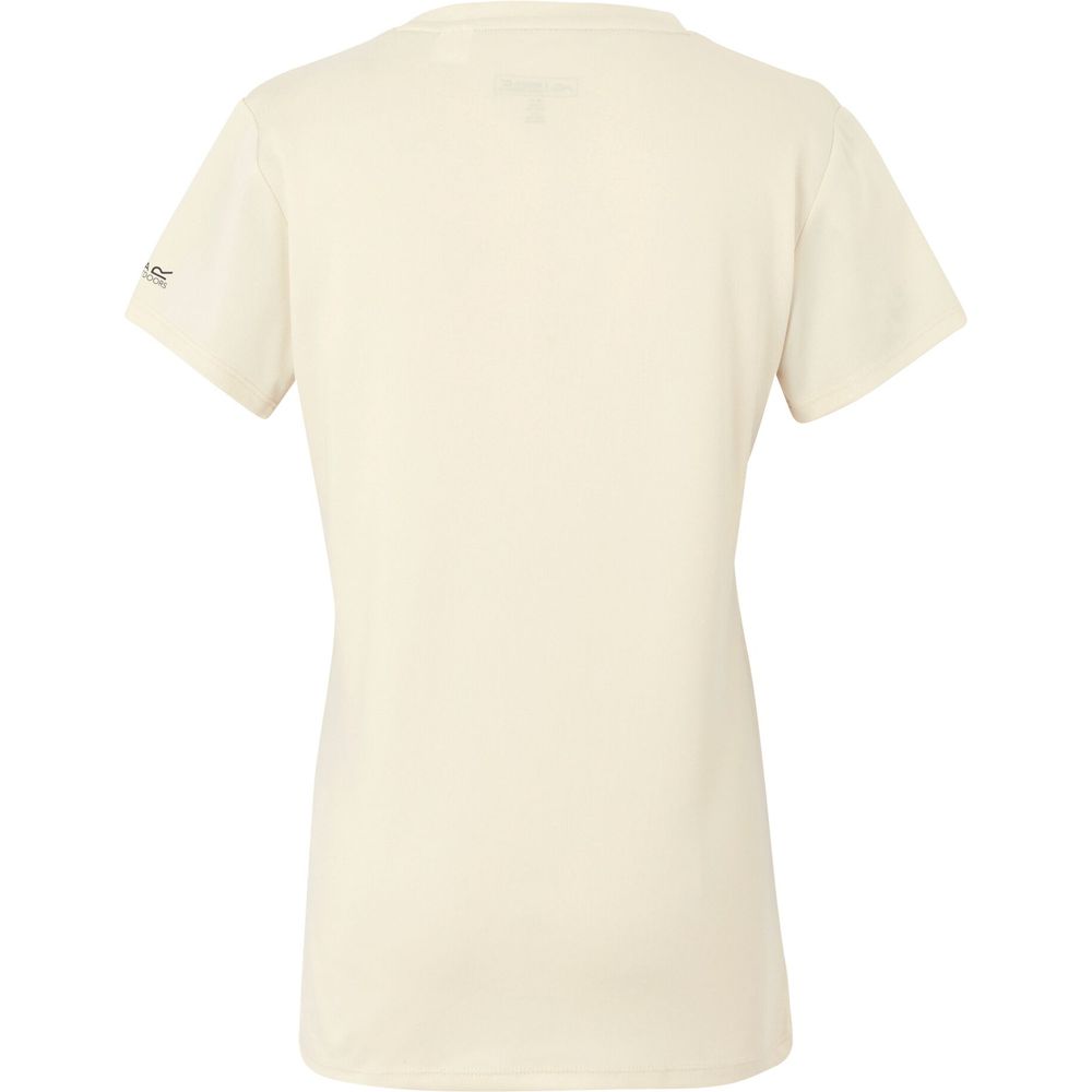 Regatta Womens Fingal IX Damen T-Shirt light vanilla Produktbild 1