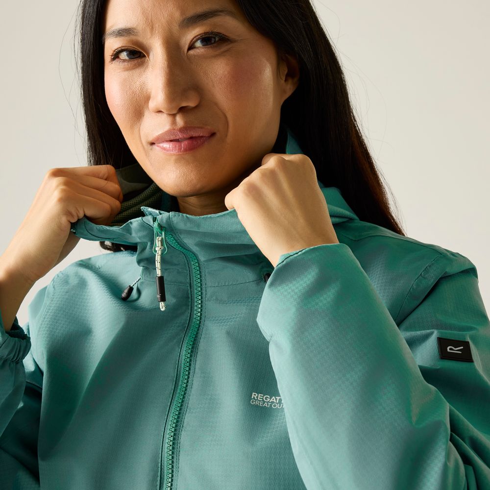 Regatta Women's Hamara IV Waterproof Jacket Damen ivy-moss Produktbild 7