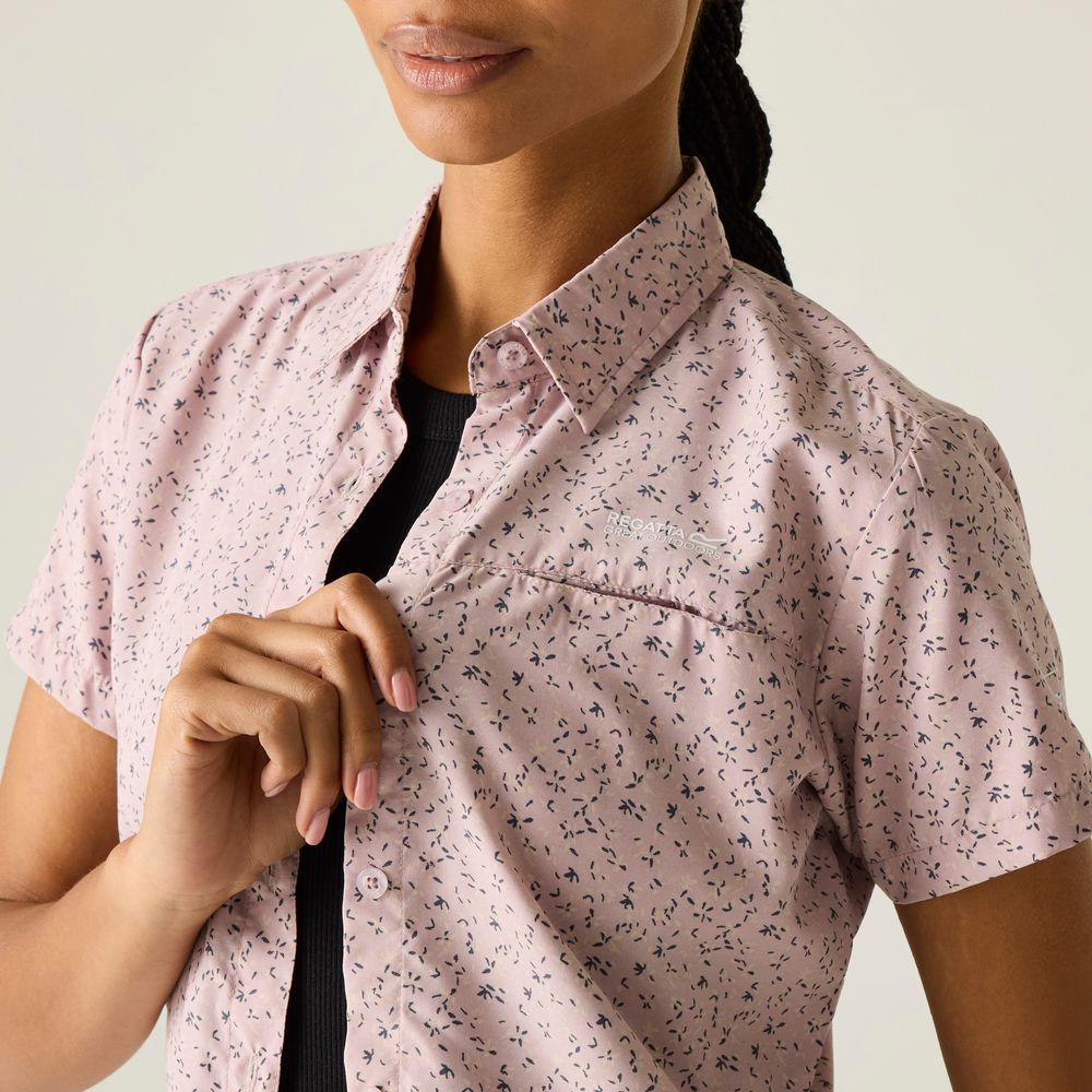 Regatta Women's Mindano VIII T-Shirt Damen powder lilac - petal print Produktbild 6