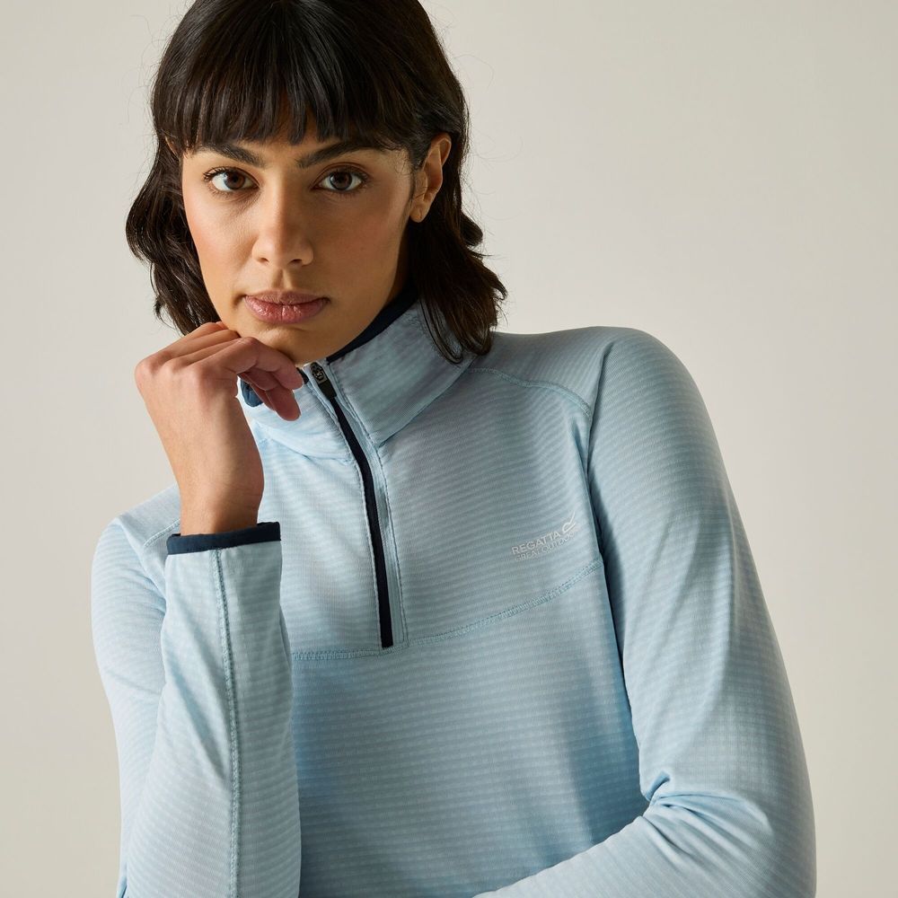 Regatta Yonder II Damen Fleecejacke skyway Produktbild 0