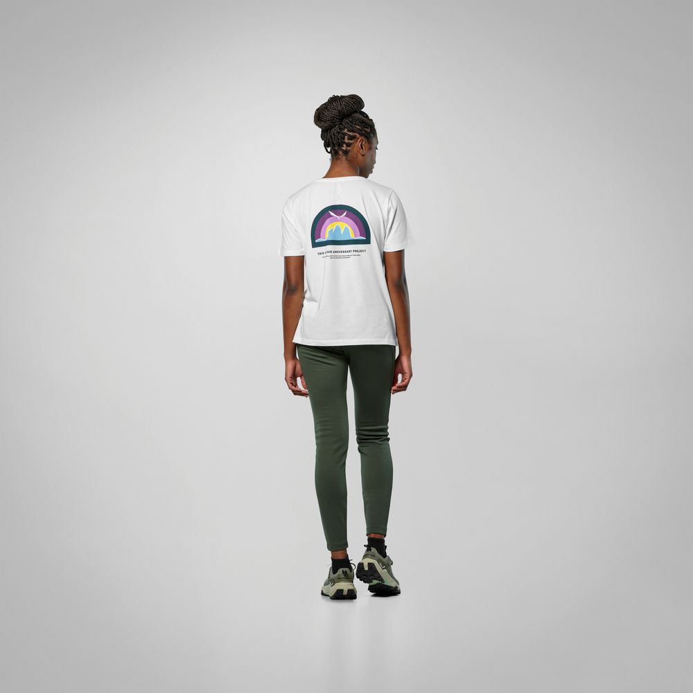 Salewa Eagle Anniversary Damen T-Shirt optical white Produktbild 2