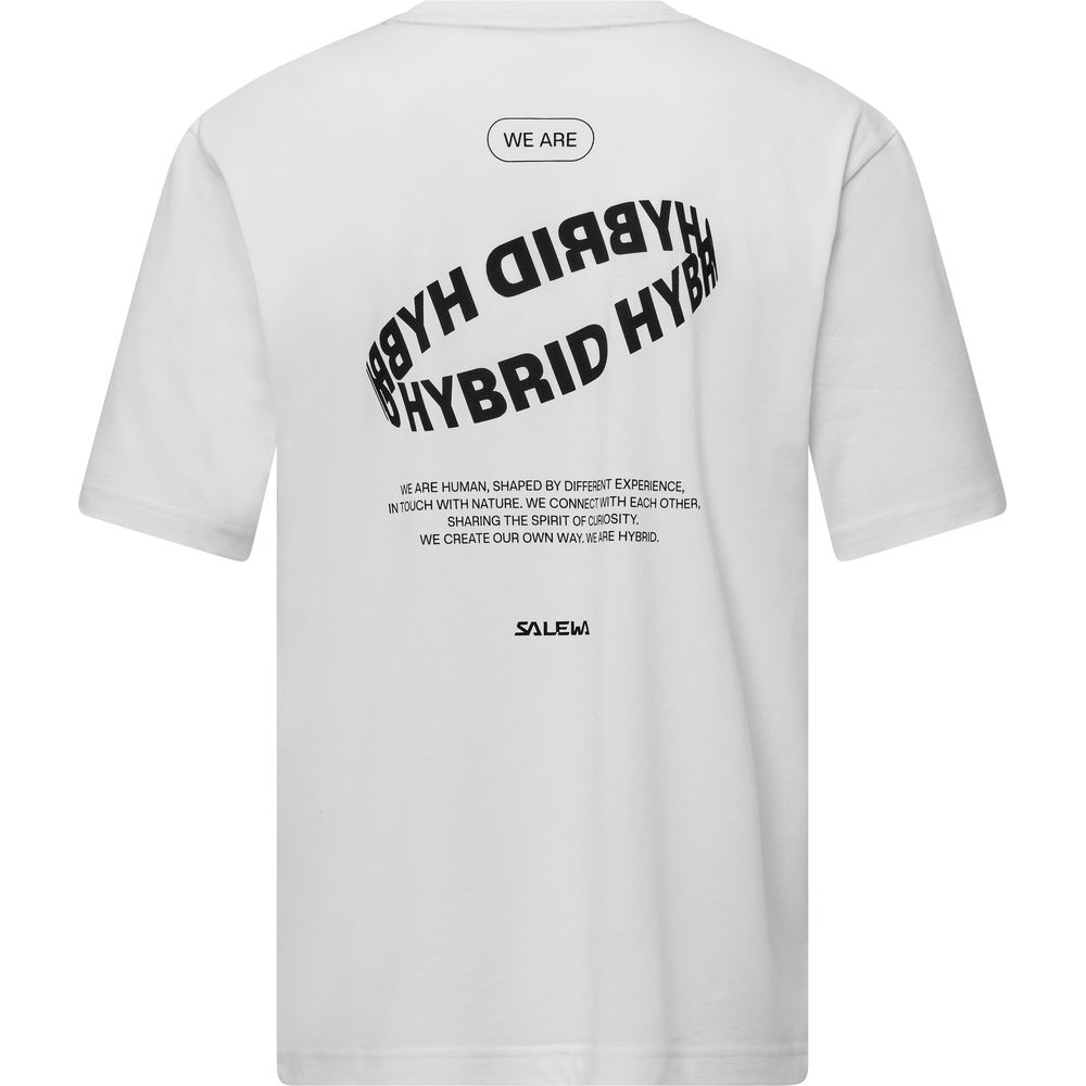 Salewa Eagle Hybrid Loose Herren T-Shirt optical-white Produktbild 1