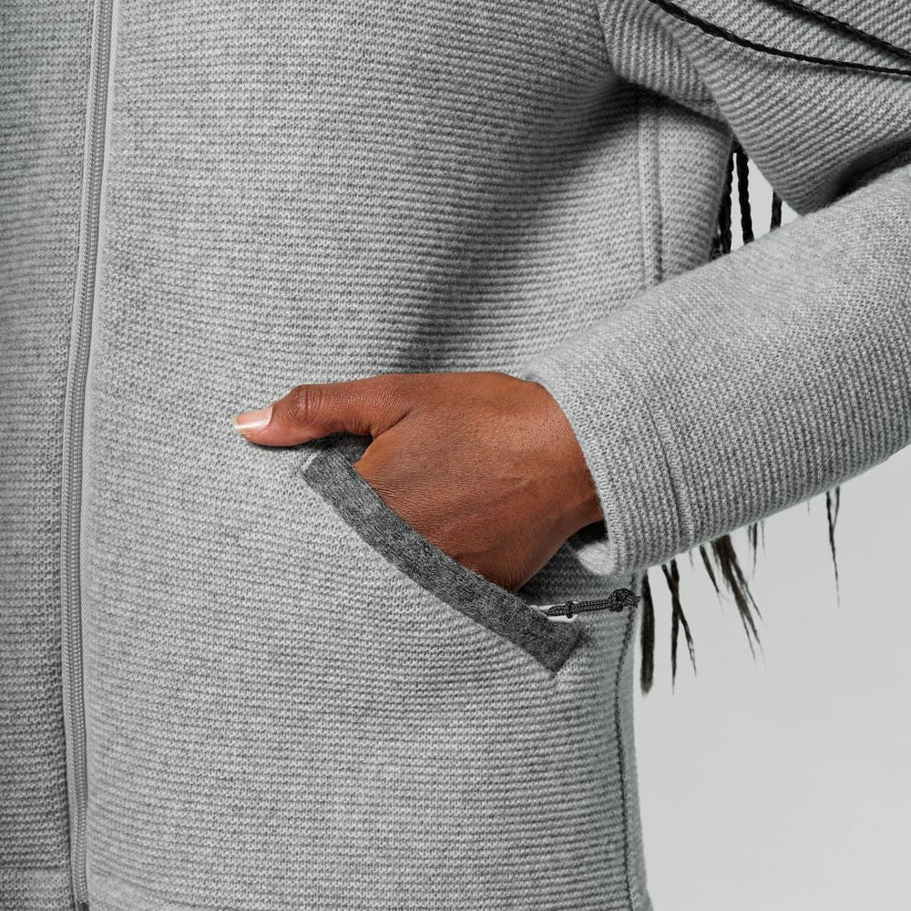 Salewa Fanes Sarner Damen Wolljacke silver melange Produktbild 9