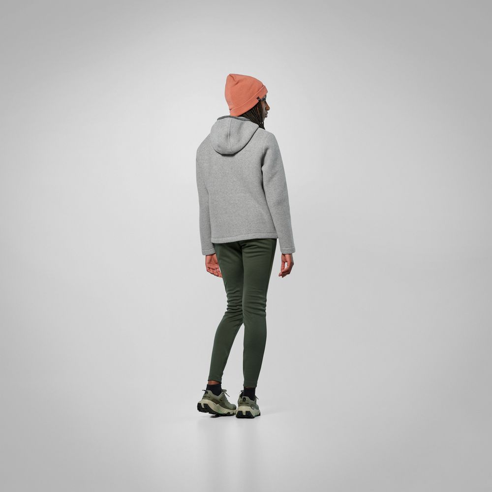 Salewa Fanes Sarner Damen Wolljacke silver melange Produktbild 4