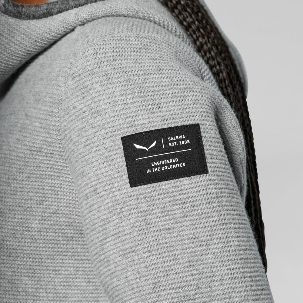 Salewa Fanes Sarner Damen Wolljacke silver melange Produktbild 6