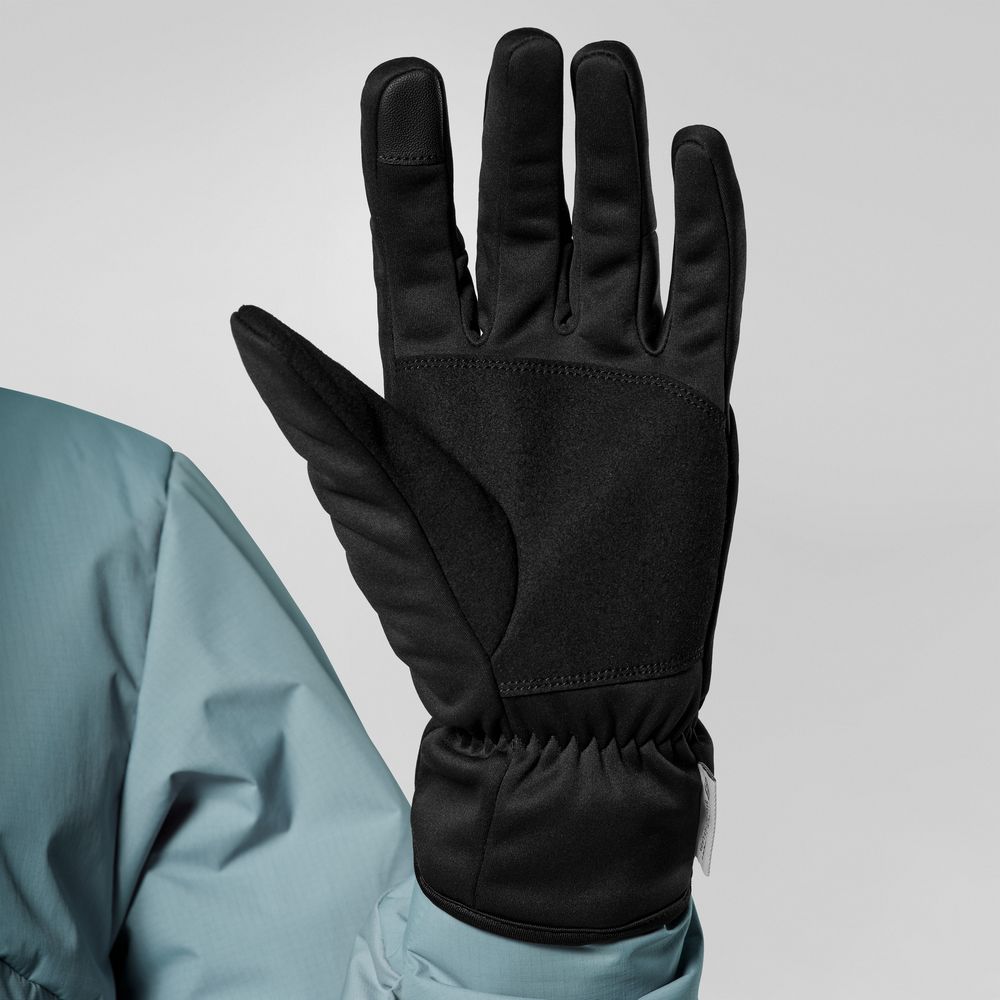 Salewa Gore® Windstopper® Epe Softshell-Trekking Handschuhe black-out Produktbild 2