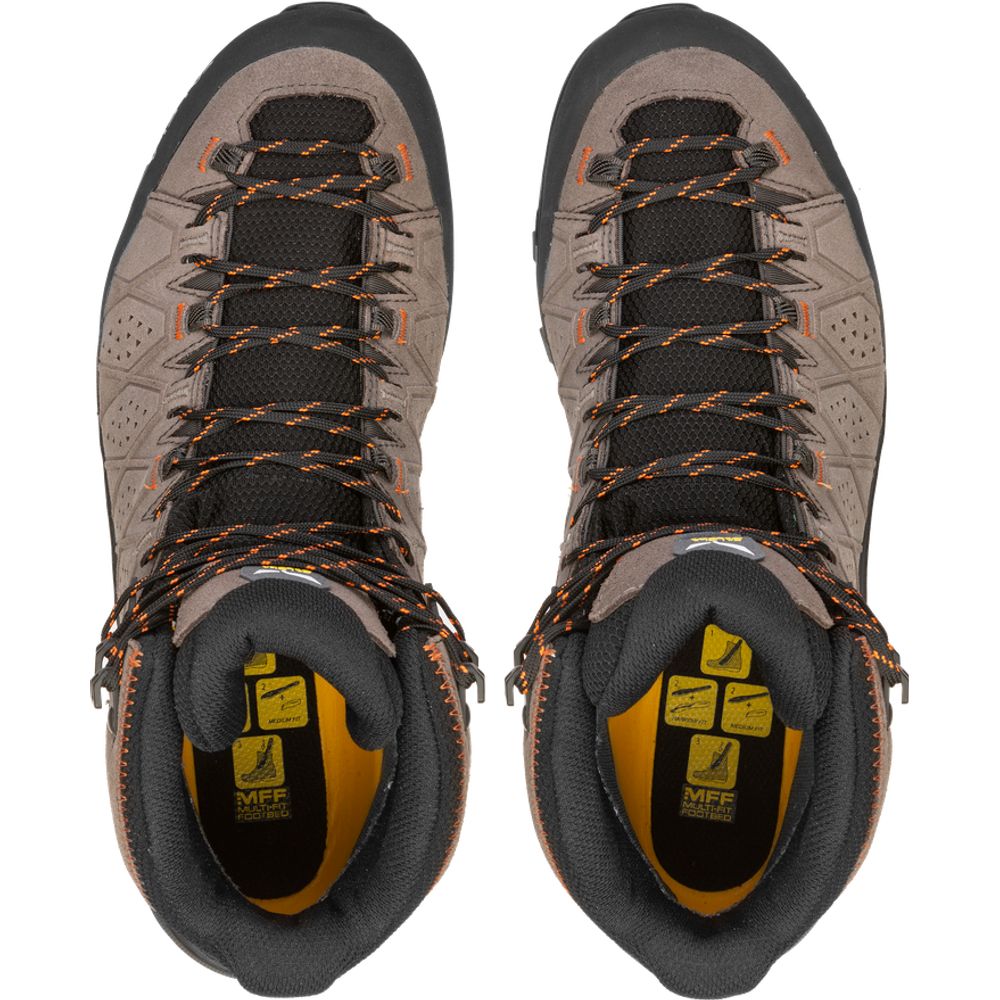 Salewa MS Alp Trainer 2 Mid GTX Herren Wanderschuh wallnut-fluo-orange Produktbild 2