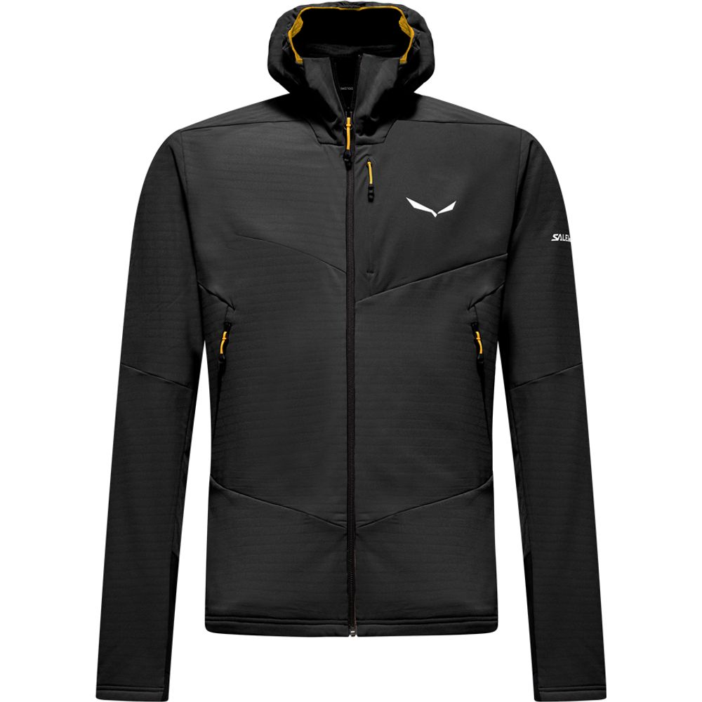 Salewa Ortles Fleece Pro Kapuzenjacke Herren black-out Produktbild 0