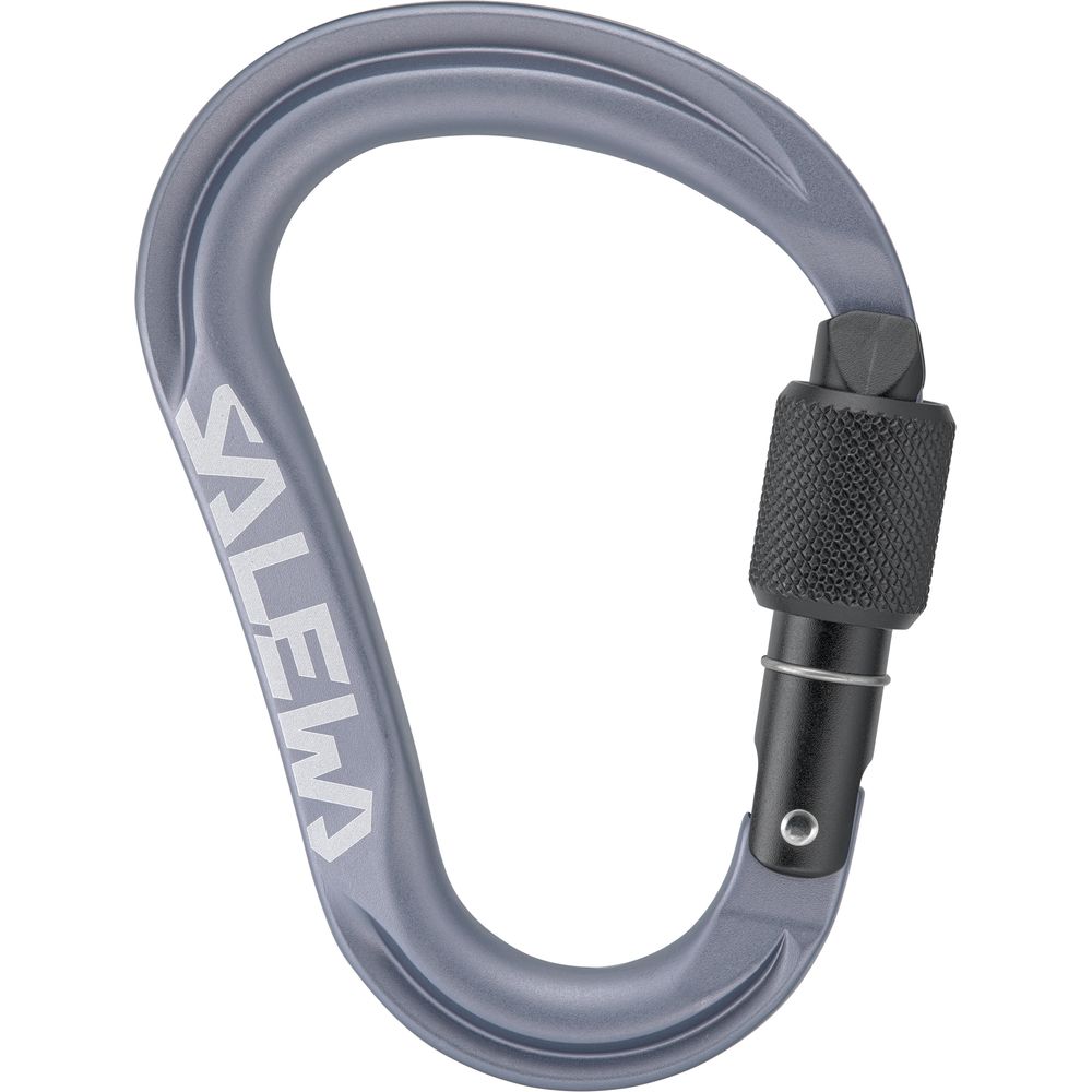 Salewa Ortles Hms M Carabiner grey S Schraubkarabiner Produktbild 0