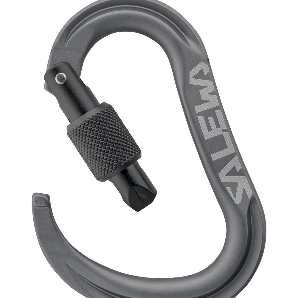 Salewa Ortles Hms M Carabiner grey S Schraubkarabiner Produktbild 2