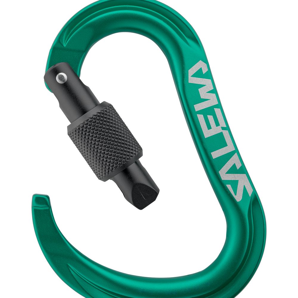 Salewa Ortles Hms M Carabiner irish green Schraubkarabiner Produktbild 2