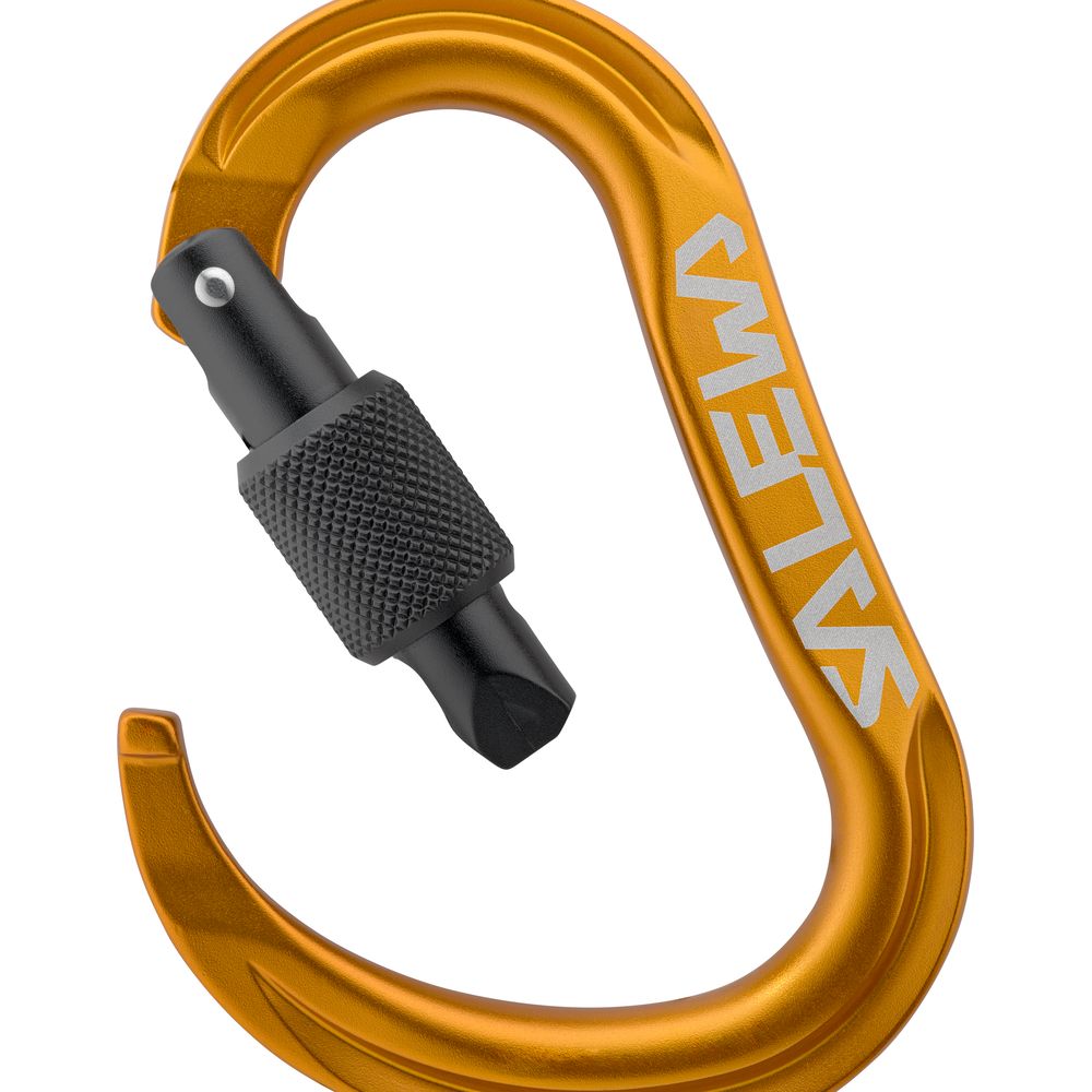 Salewa Ortles Hms M Carabiner orange Schraubkarabiner Produktbild 2