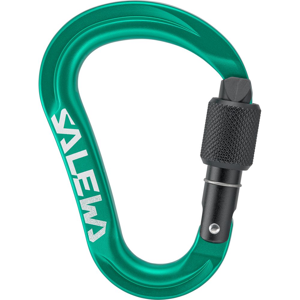 Salewa Ortles Hms S Carabiner irish green Schraubkarabiner Produktbild 1