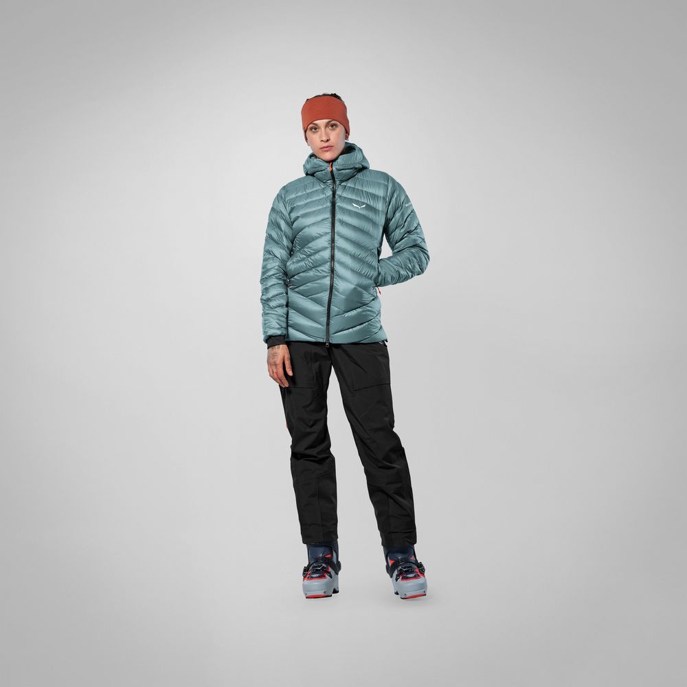 Salewa Ortles Med 3 Rds Dwn Damen Daunenjacke willow Produktbild 7