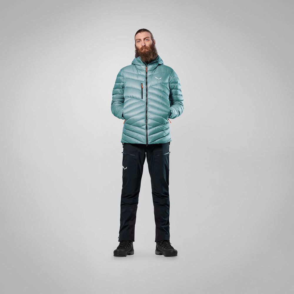 Salewa Ortles Med 3 Rds Dwn Herren Daunenjacke willow Produktbild 4