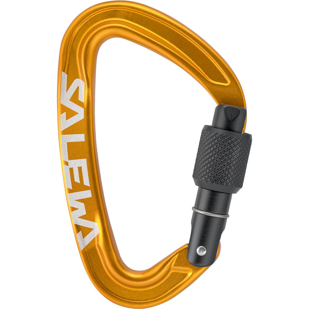 Salewa Ortles Screw Carabiner orange Produktbild 1