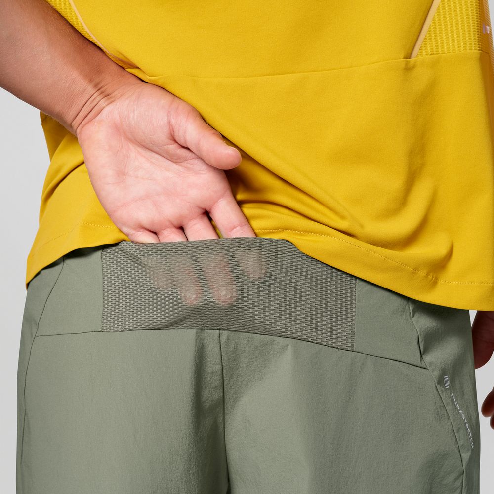 Salewa Pedroc DST Light Short Herren Softshellshort faded-green Produktbild 2