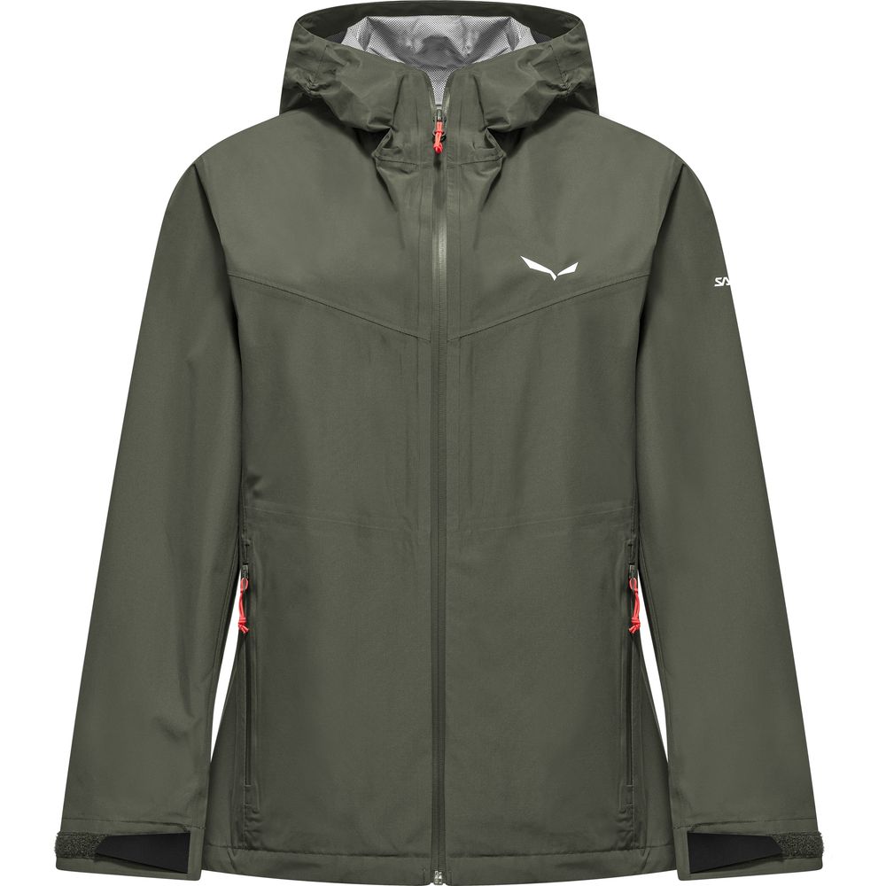 Salewa Puez 25l PTX Jacket Damen Hardshell-Jacke faded green Produktbild 0
