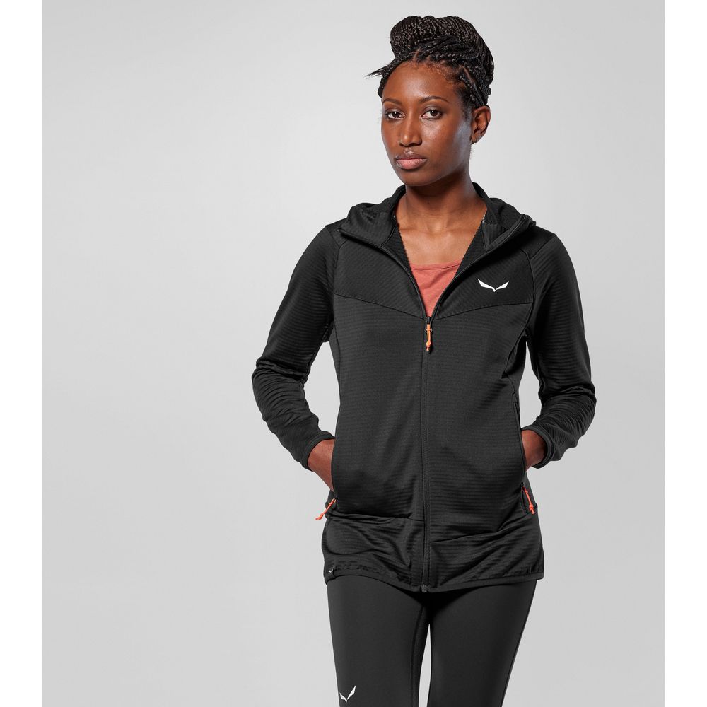 Salewa Puez Altavia PL HD Damen Fleecejacke black out Produktbild 2