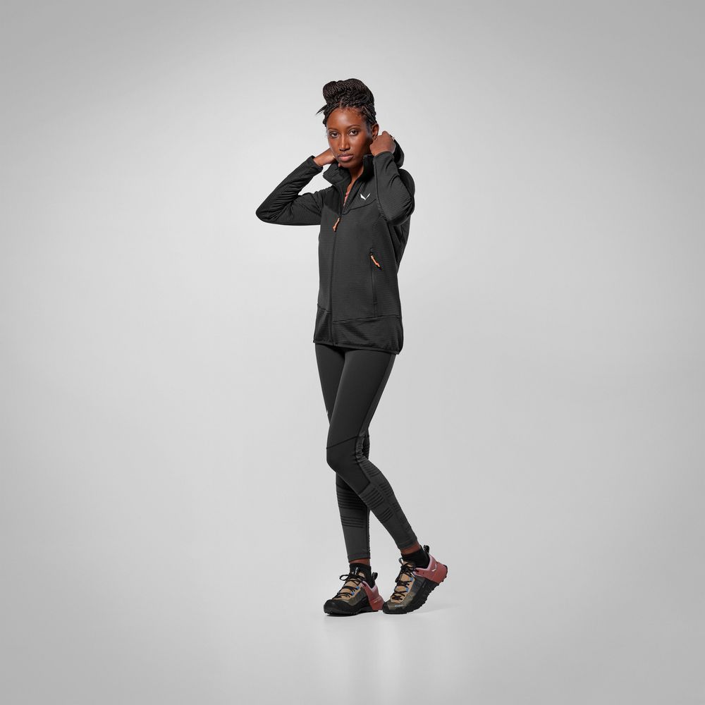 Salewa Puez Altavia PL HD Damen Fleecejacke black out Produktbild 6