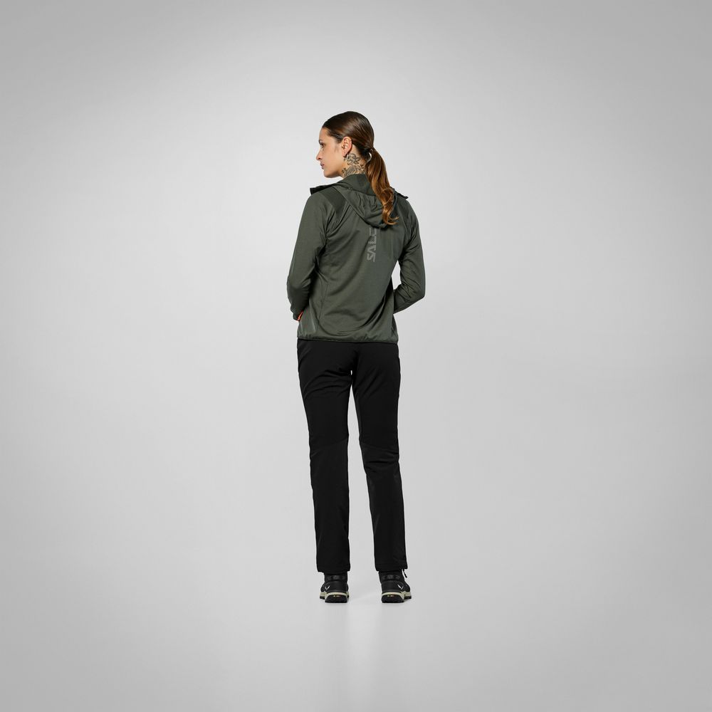 Salewa Puez Dolomia 2 Damen Softshellhose black out Produktbild 4