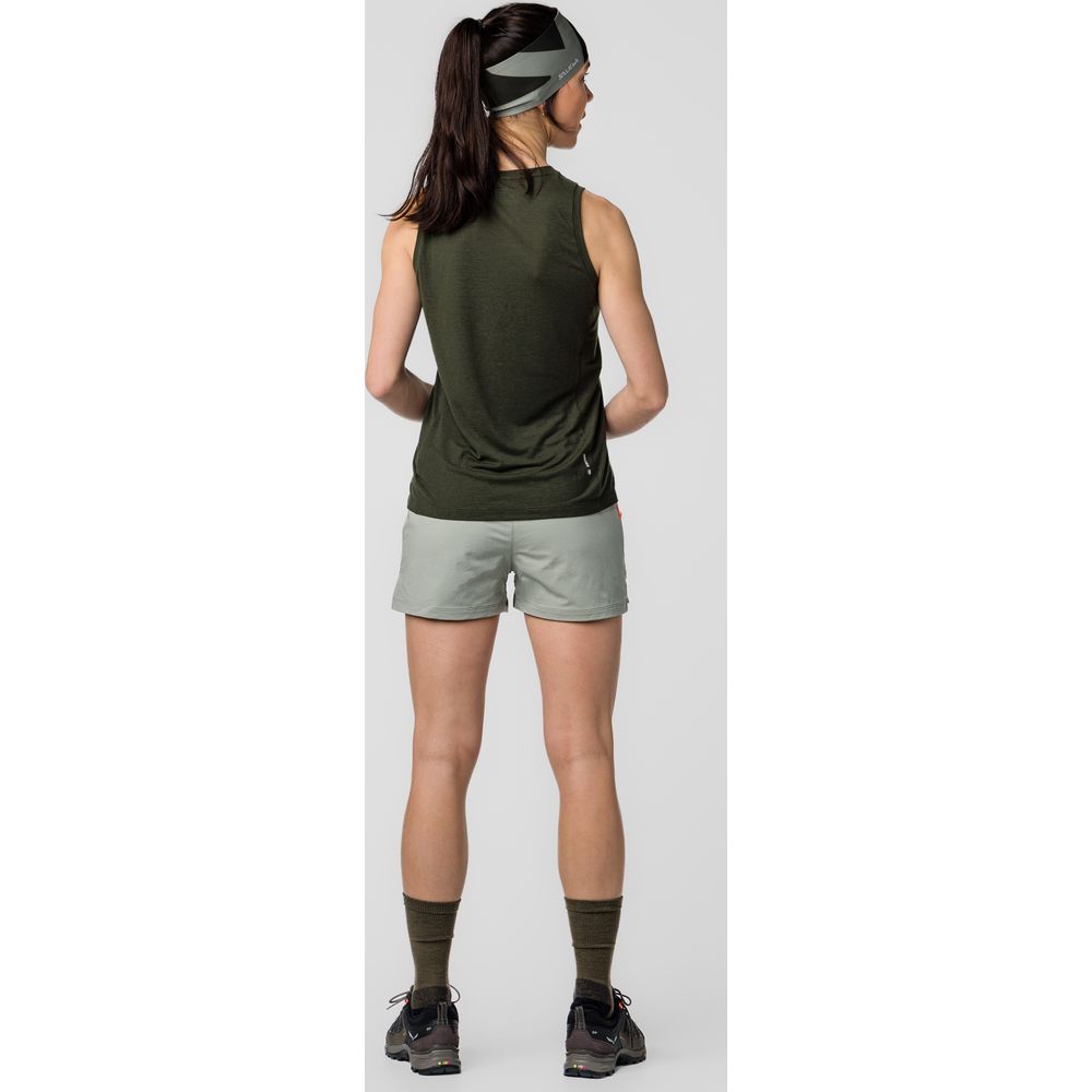 Salewa Puez Dry Damen Tank-Shirt dark-olive Produktbild 2