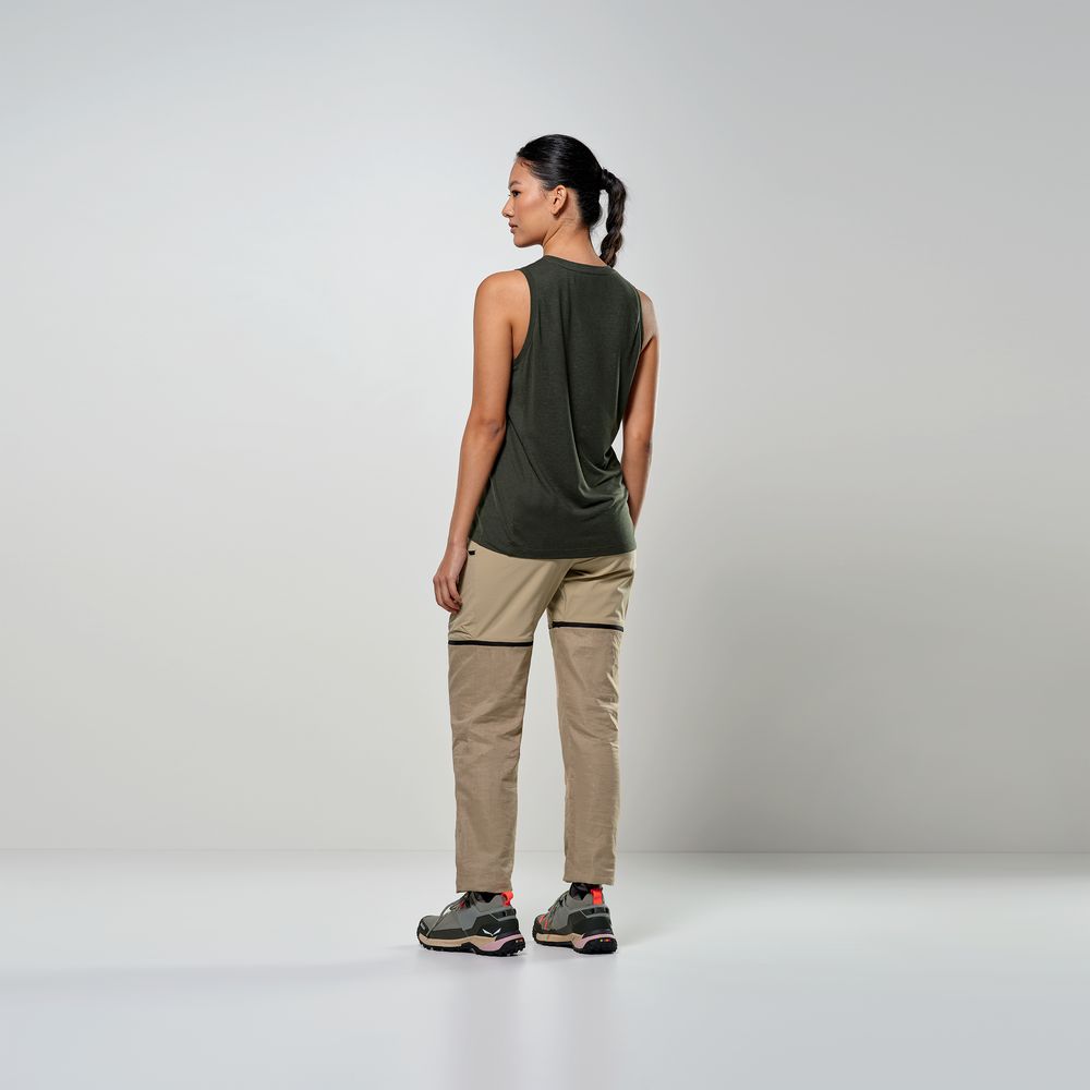 Salewa Puez Dry Damen Tank-Shirt dark-olive Produktbild 7